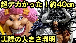 実測、実態が明らかに！どちらも超大きかった♪そしてクオリティも本物！一番くじ ワンピース Best of Omnibus ビッグマム カイドウ ワンピースフィギュア