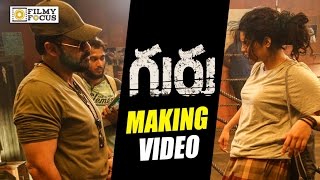 Guru Movie Making || Venkatesh, Ritika Singh - Filmyfocus.com