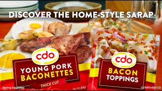 CDO Young Pork Baconettes Thick-Cut