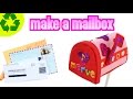 How to make A MINIATURE MAILBOX - Easy Doll Crafts - simplekidscrafts - simplekidscrafts