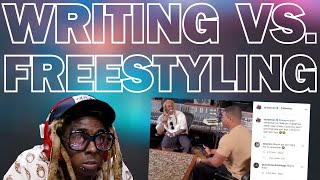 Lil Wayne Doesn't Remember His Own Lyrics - Writing Lyrics vs. Freestyling