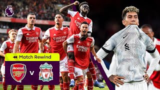 Arsenal vs Liverpool | Martinelli, Saka, Nunez & Firmino Score! | Premier League Highlights