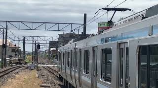 JR東日本相模線(ワンマン)E131系500番台R04編成橋本行き→寒川駅到着！