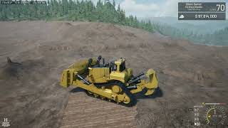 Out Of Ore Using a Bulldozer to level ground, Quick tip and what to be AWARE of....