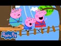 Peppa's Wobbly Bridge Challenge! 🐽 | Peppa Pig Full Episodes