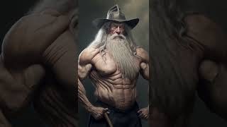 Lord of the Rings characters as Mr. Olympia