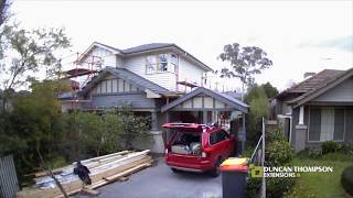 Second Storey Extension Timelapse - Deepdene, Victoria