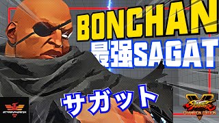 スト5✨ボンちゃん [サガット] Bonchan [Sagat] | SFV CE✨Stremphoenix✨SF5