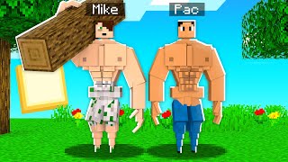 ficamos MUITO FORTES no MINECRAFT! 💪