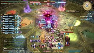 FF14　オメガ零式３層　攻略　赤魔視点