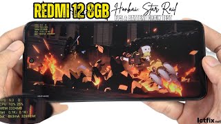 Xiaomi Redmi 12 Honkai: Star Rail Gaming test | Helio G88, 8GB RAM