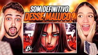 ♪ Eren Yeager | O Sacrifício Do Vilão | AniRap React