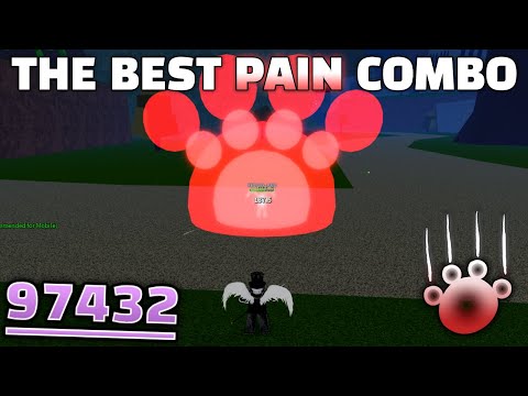 This is The BEST PAIN COMBO in Blox Fruits..