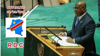 RDC  : La RDC dénonce une tentative rwandaise de renverser Tshisekedi devant l’ONU