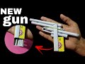 how to make gun with paper and machibox|| paper gun || origami paper gun