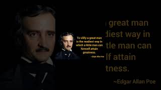 Edgar allan poe best quotes #shorts #quotes #viral