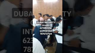 TRANSGAURD DUBAI SECURITY GUARD INTERVIEW IN CHANDIGARH