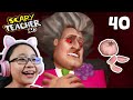 Scary Teacher 3D New Levels 2021 - Part 40 - Bat Romance!!!