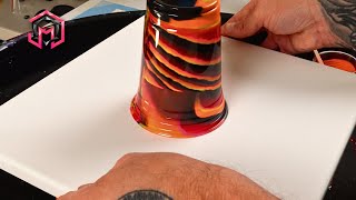 OH MY!!! Acrylic Pouring and Fluid Art for Therapy at Home