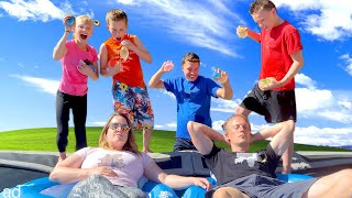 Sneaking up on Parents!! Bunch O Balloons Pranks and challenges