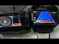 ice fished lowrance eagle eye 9 and humminbird helix side by side. flasher vs down live