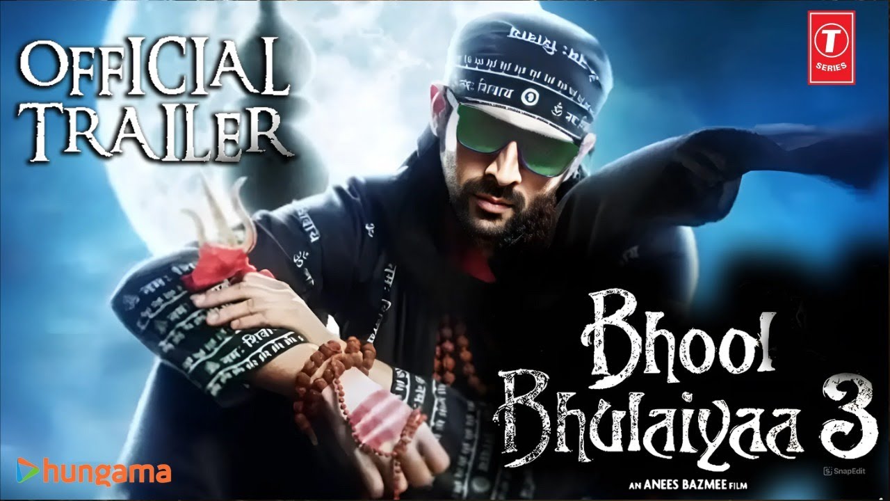 Bhool Bhulaiyaa 3- Official Trailer |Kartik Aaryan, Vidya Balan, Tripti ...