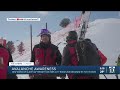 skier captures video of massive avalanche on park city ridgeline