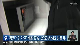 2024.1.20 KBS강원 9시뉴스