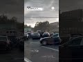 tornado tosses truck into traffic