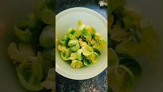 Brussel Sprout Chips | Keto Recipes For Beginners| Low Carb Recipe #ketodiet