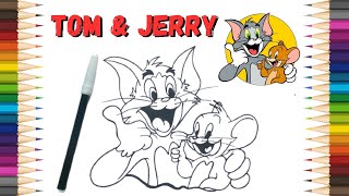 How to draw Tom & Jerry | TOM & JERRY drawing easy @RmbKids