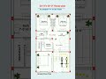 24x40 house plan 3bhk plan 40*24 घर का नक्शा shorts viral homeplan homedesign trending home