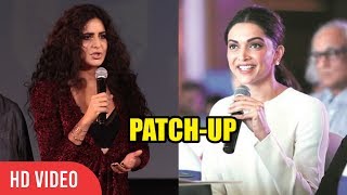 Katrina Kaif Reaction on PATCH-UP with Deepika Padukone