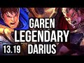 GAREN vs DARIUS (TOP) | Legendary, 12/4/10 | EUW Master | 13.19