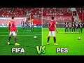 CRISTIANO RONALDO Free Kicks • FIFA vs PES (2005-2023)