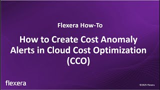 How to Create Cost Anomaly Alerts in Cloud Cost Optimization (CCO)