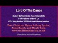 Lord Of The Dance(Simple Gifts) ~ Hymn Lyrics & Music