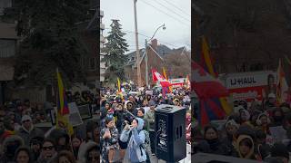 Tibetan National Uprising Day in Toronto March 10th 2024, FreeTibetnow! Bhod gyalo ✊