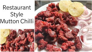 Simple Mutton Chilli Recipe | Mutton Kabab Recipe | Mutton chilli | Mutton Recipe | Beauty Cooking