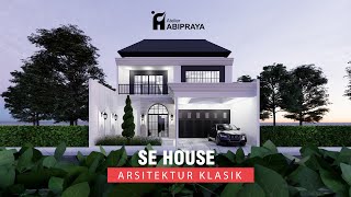 arsitektur klasik 2 lantai 4 kamar tidur di surabaya | SE HOUSE