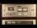 kenwood kx 830 cassette deck demo