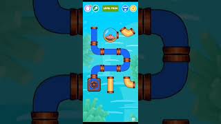 Save the fish pull the pin is fun puzzle game 🎮 YouTube shorts video 🔥 and ads video 🔥