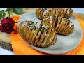 CookIt recipe! Baked potatoes with garlic and butter! Crispy, easy  The cheapest food