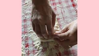 Formatura del pane ciabatta