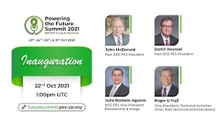 Inauguration Ceremony Powering the Future Summit 2021 | IEEE PES YP