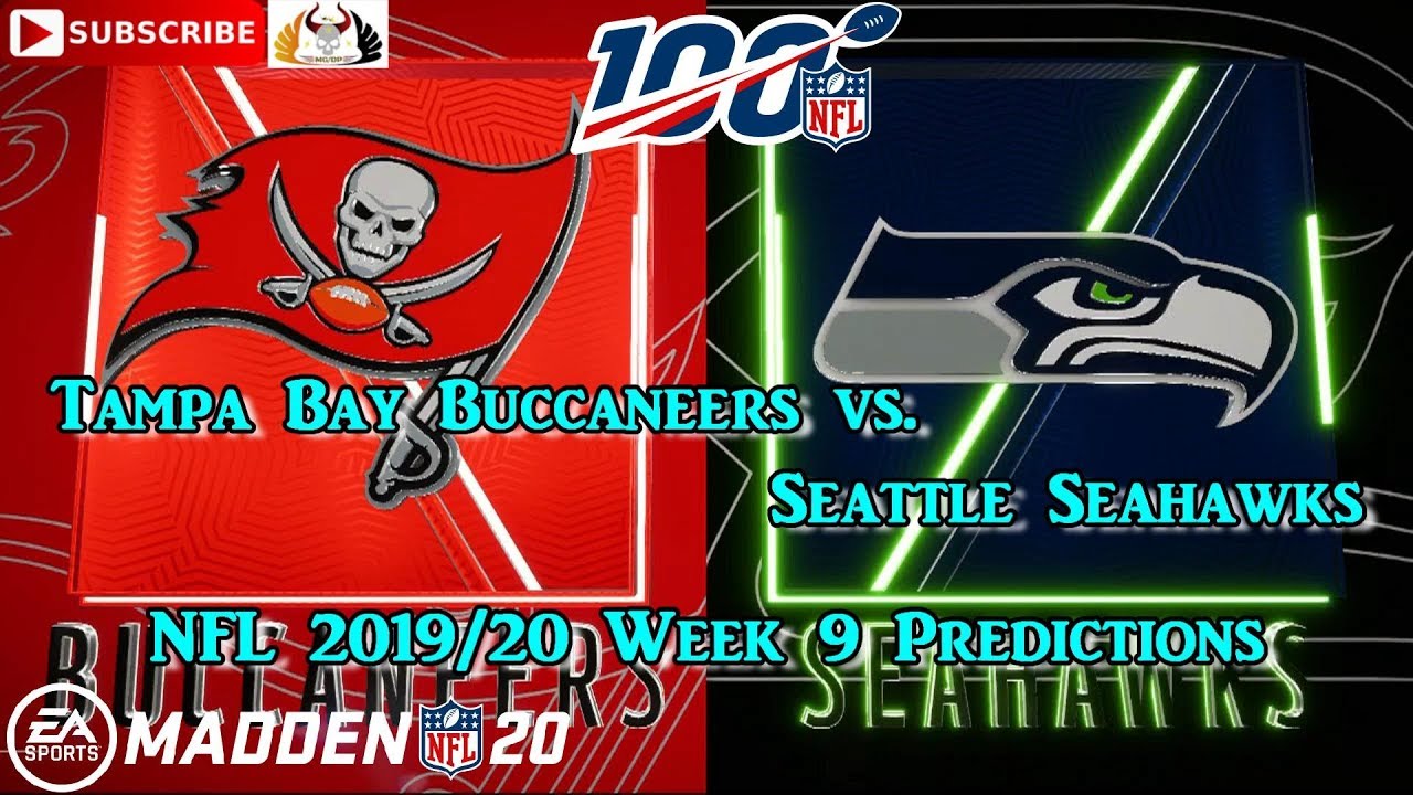 Tampa Bay Buccaneers Vs. Seattle Seahawks | NFL 2019-20 Week 9 ...