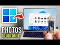 How To Transfer Photos From Laptop or PC To USB Drive - Full Guide