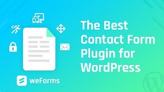 weForms - The Best Contact Form Plugin for WordPress