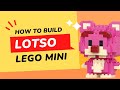 Cara membuat LOTSO LEGO mini | tutorial batu bata (bahasa)