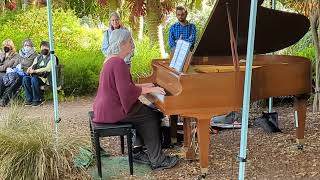 Piano in the forest - Live Piano Performance in the Park